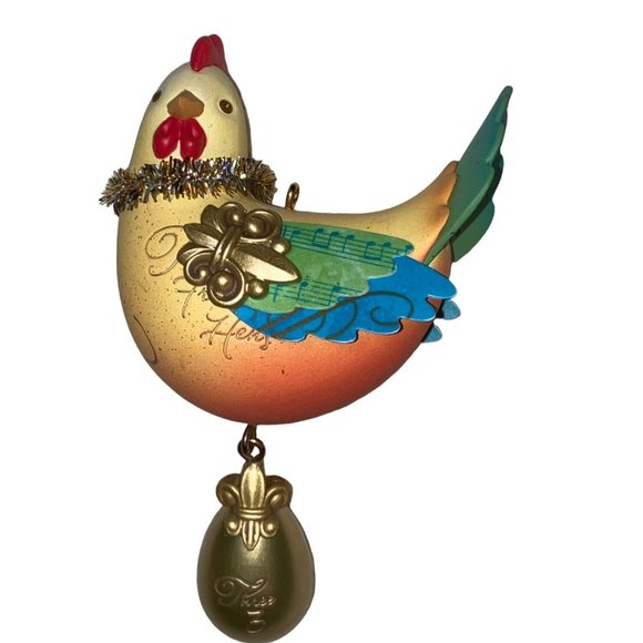 Three French Hens #3 in The Series 2013 Hallmark Ornament - Picture 3 of 11